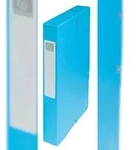 Exacompta 50406E 8x Archivbox aus Colorspan-Karton 600g, R&uuml;ckenbreite 40mm mit
