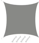 UV Sonnensegel Wasserdicht 3x3 - Viereckig - Sonnenschutz Segel Garten Terrasse