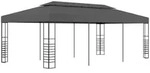 vidaXL Gartenpavillon 3x6 m Anthrazit