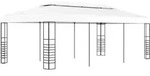 vidaXL Gartenpavillon 6&times;3 m Wei&szlig;