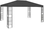 vidaXL Pavillon 3&times;4 m Anthrazit