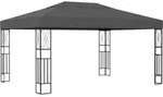 vidaXL Pavillon 3&times;4 m Anthrazit Stoff