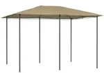 vidaXL Pavillon 3x4x2,6 m Taupe 160 g/m2