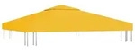 vidaXL Pavillon-Dachplane mit Kaminabzug 310 g/m2 3x3 m Gelb