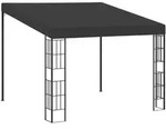 vidaXL Wand-Pavillon 3x3 m Anthrazit Stoff
