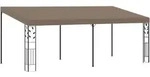 vidaXL Wand-Pavillon 6x3x2,5 m Taupe