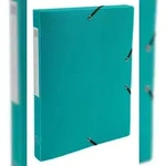 Exacompta 59683E 8x Archivbox aus PP 700&mu; blickdicht, R&uuml;cken 25mm, 25x33cm...