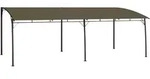 vidaXL Garten-Sonnenschutz 6x3x2,55 m Taupe