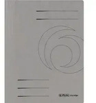 Herlitz Schnellhefter 11159704 DIN A4 Colorspankarton grau