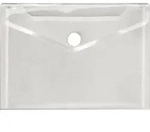 Veloflex Dokumententasche Crystal 4560100 DIN A6 transparent
