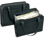 Veloflex F&auml;chertasche Office, DIN A4, Textil, schwarz