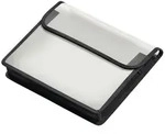 Veloflex VELOBAG, DIN A5 Querformat, Furhrparkmappe, Sammelbox, matt transparent