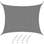 UV Sonnensegel Wasserdurchl&auml;ssig 7x5 - Rechteckig - Sonnenschutz Garten Terrasse