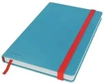 LEITZ Notizbuch Cosy 4454, DIN A5, kariert, blau