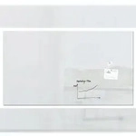 Sigel GL235 Glas-Whiteboard / gro&szlig;e Glasmagnettafel Artverum, 240 x 120 cm,