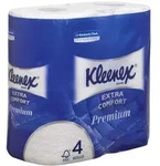 Kleenex Toilettenpapier 4-lagig 8484 4 Rollen &agrave; 160 Blatt