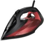 Philips DST7022/40 7000 Series Dampfb&uuml;geleisen Schwarz/Rot
