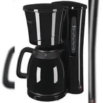 Exquisit Filterkaffemaschine KA 6502 sw | 2 Thermoskannen | 1x4 Filtergr&ouml;&szlig;e |...
