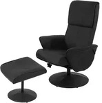 Mendler Relaxsessel Helsinki, Fernsehsessel Relaxliege TV-Sessel mit Hocker ~