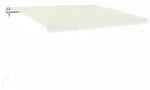 vidaXL Markise Automatisch Einziehbar 400x350 cm Creme