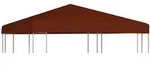 vidaXL Pavillondach 310 g / m2 3x3 m Terrakotta
