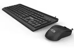 Tastatur Corded Set Silent Tasten USB Tastatur & Maus Set schwarz