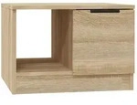 vidaXL Couchtisch Sonoma-Eiche 50x50x36 cm Holzwerkstoff