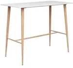 vidaXL Bartisch Wei&szlig; 120x60x105 cm