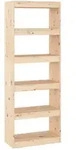 vidaXL B&uuml;cherregal/Raumteiler 60x30x167,5 cm Massivholz Kiefer