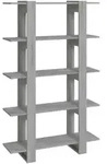 vidaXL B&uuml;cherregal/Raumteiler Grau Sonoma 100&times;30&times;160 cm