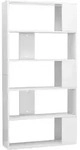 vidaXL B&uuml;cherregal/Raumteiler Hochglanz-Wei&szlig; 80x24x159 cm