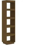 vidaXL B&uuml;cherregal/Raumteiler Honigbraun 40x35x167cm Massivholz Kiefer