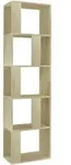vidaXL B&uuml;cherregal/Raumteiler Sonoma-Eiche 45x24x159 cm Holzwerkstoff