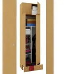 VCM Vandol II Universalschrank mit Aufsatz 4 T&uuml;ren und 1 Schublade Buche dekor.