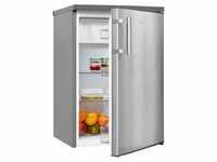 Exquisit Kühlschrank KS16-4-H-010D inoxlook | Kühlschrank mit Gefrierfach
