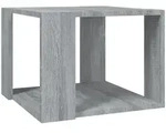 vidaXL Couchtisch Grau Sonoma 40x40x30 cm Holzwerkstoff
