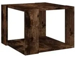 vidaXL Couchtisch R&auml;uchereiche 40x40x30 cm Holzwerkstoff