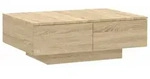 vidaXL Couchtisch Sonoma-Eiche 90x60x31 cm Holzwerkstoff
