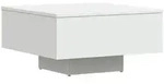 vidaXL Couchtisch Wei&szlig; 60x60x31,5 cm Holzwerkstoff