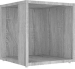 vidaXL Beistelltisch Grau Sonoma 33x33x34,5 cm Holzwerkstoff