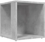 vidaXL Beistelltisch Betongrau 33x33x34,5 cm Holzwerkstoff