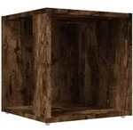 vidaXL Beistelltisch R&auml;uchereiche 33x33x34,5 cm Holzwerkstoff
