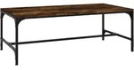 vidaXL Couchtisch R&auml;uchereiche 100x50x35 cm Holzwerkstoff