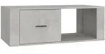 vidaXL Couchtisch Betongrau 100x50,5x35 cm Holzwerkstoff
