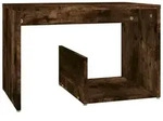 vidaXL Beistelltisch R&auml;uchereiche 59x36x38 cm Holzwerkstoff