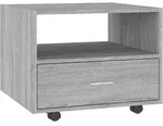 vidaXL Couchtisch Grau Sonoma 55x55x40 cm Holzwerkstoff