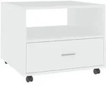vidaXL Couchtisch Wei&szlig; 55x55x40 cm Holzwerkstoff