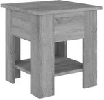 vidaXL Couchtisch Grau Sonoma 40x40x42 cm Holzwerkstoff