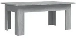 vidaXL Couchtisch Grau Sonoma 100x60x42 cm Holzwerkstoff