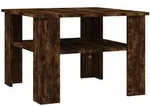 vidaXL Couchtisch R&auml;uchereiche 60x60x42 cm Holzwerkstoff